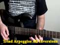 Triad Arpeggios In Root Position, 1st & 2nd Inversion