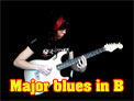 Major blues in B